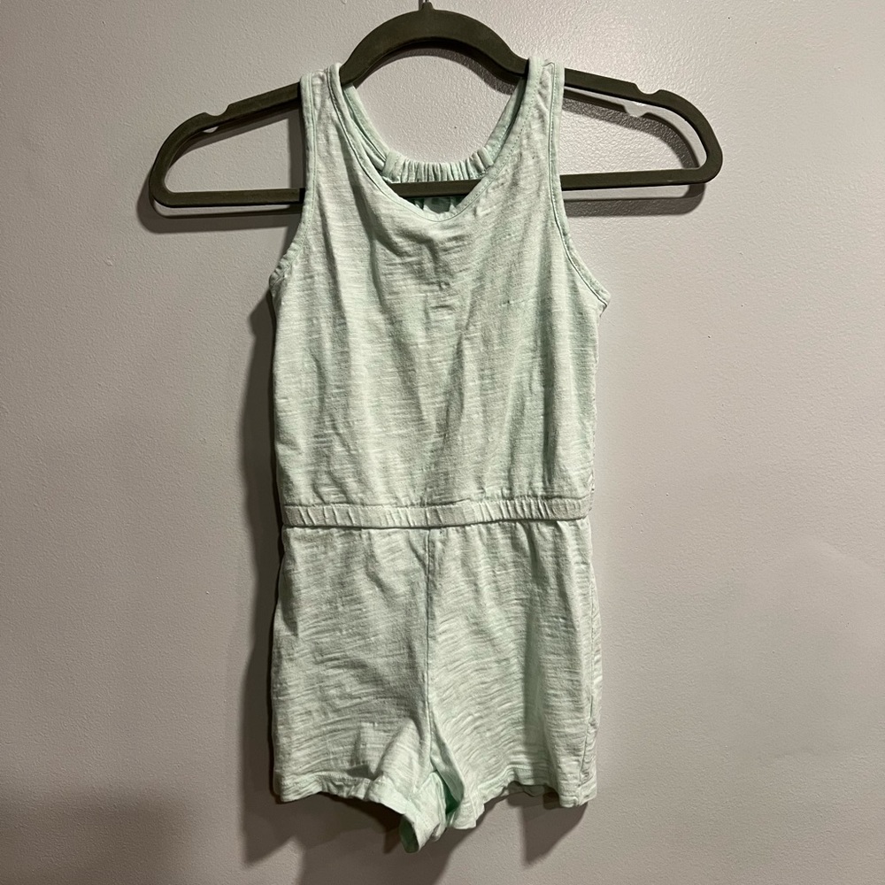 Mint green romper